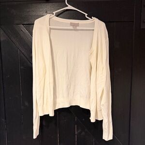 H&M Cream Knit Cardigan